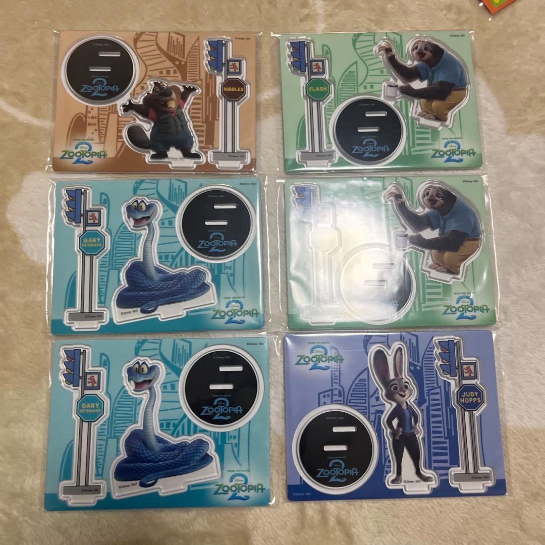 ズートピア キャラクターグッズ 30個セット　ハッピーくじ