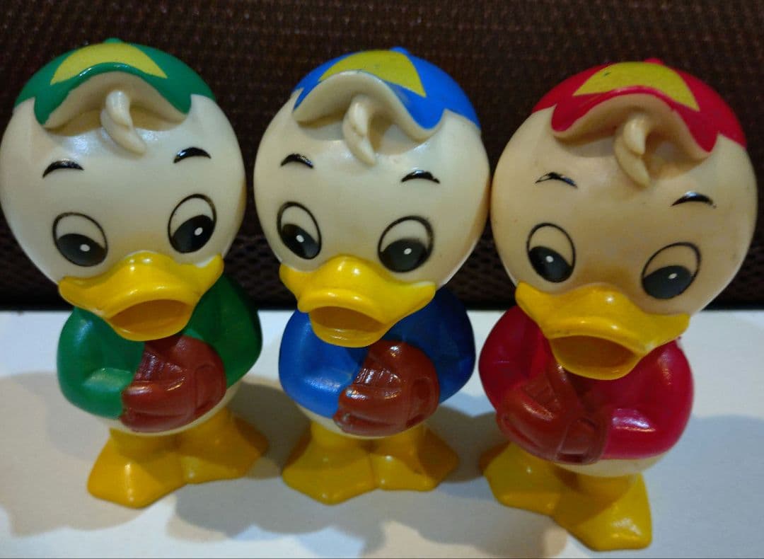 三菱銀行 ヒューイ デューイ ルーイ 非売品貯金箱 3体セット