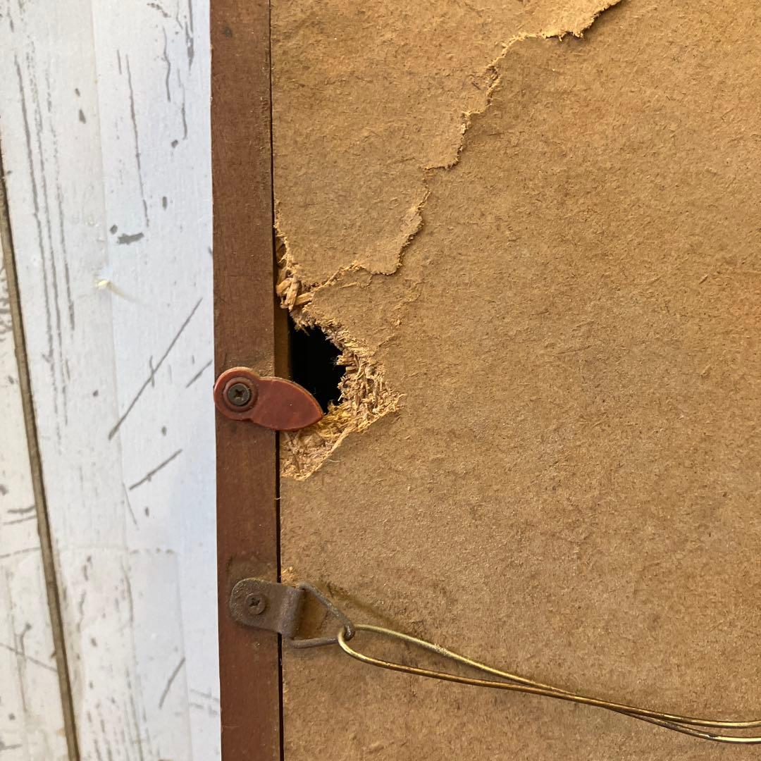 昭和レトロ 赤富士 富士山 夕焼け 景色 風景 古民家 古民具 日本画 絵画