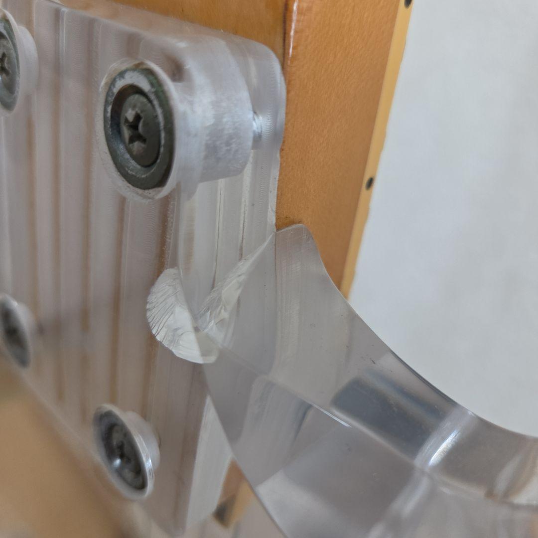 Fernandes クリスタルギター　アクリル　hide　モッキンバード