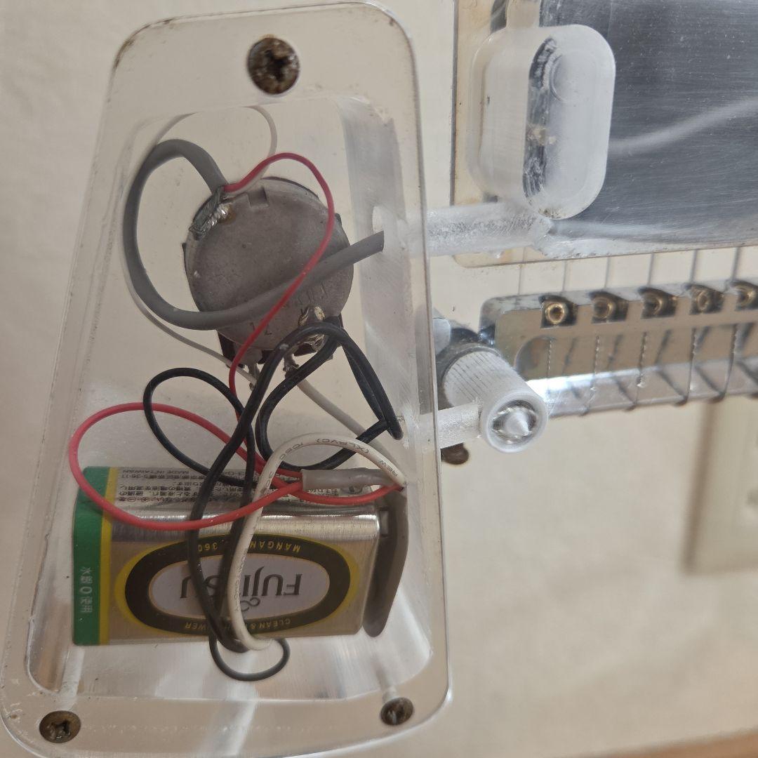 Fernandes クリスタルギター　アクリル　hide　モッキンバード