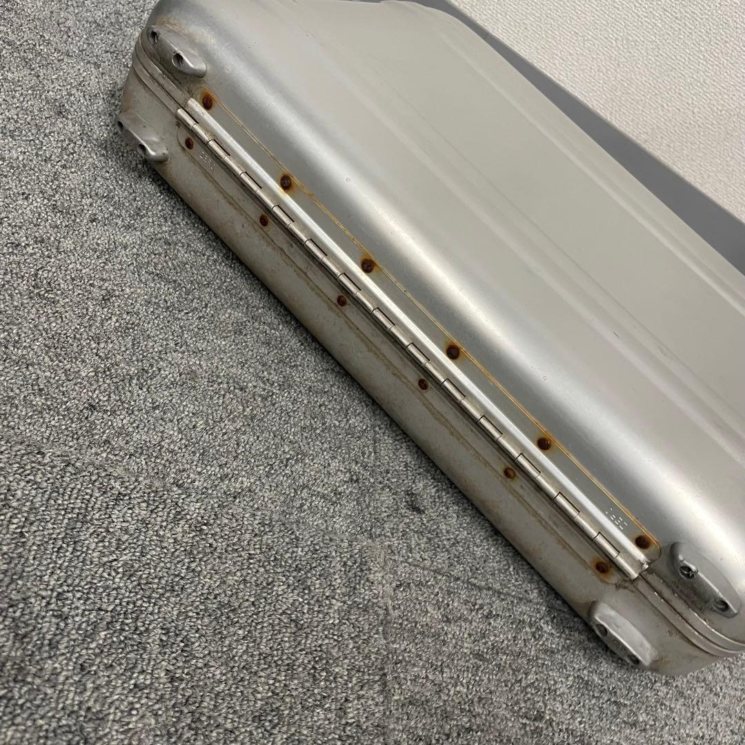 ゼロハリエバートン アタッシュケース クリアハンドル シルバー