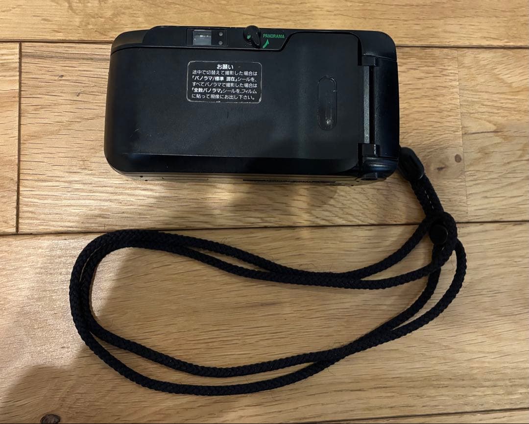 OLYMPUS μ ZOOM 120 コンパクトフィルムカメラ　パノラマ　黒