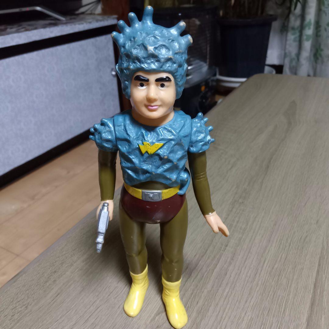 キャプテンウルトラ　キケロ星人ジョー　ソフビ　マルサン　当時物