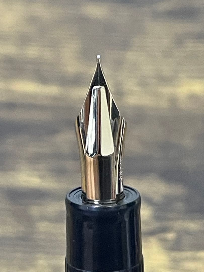 初代　ジャスタス　14金　ゴールド　万年筆　細字　パイロット　嵌合式