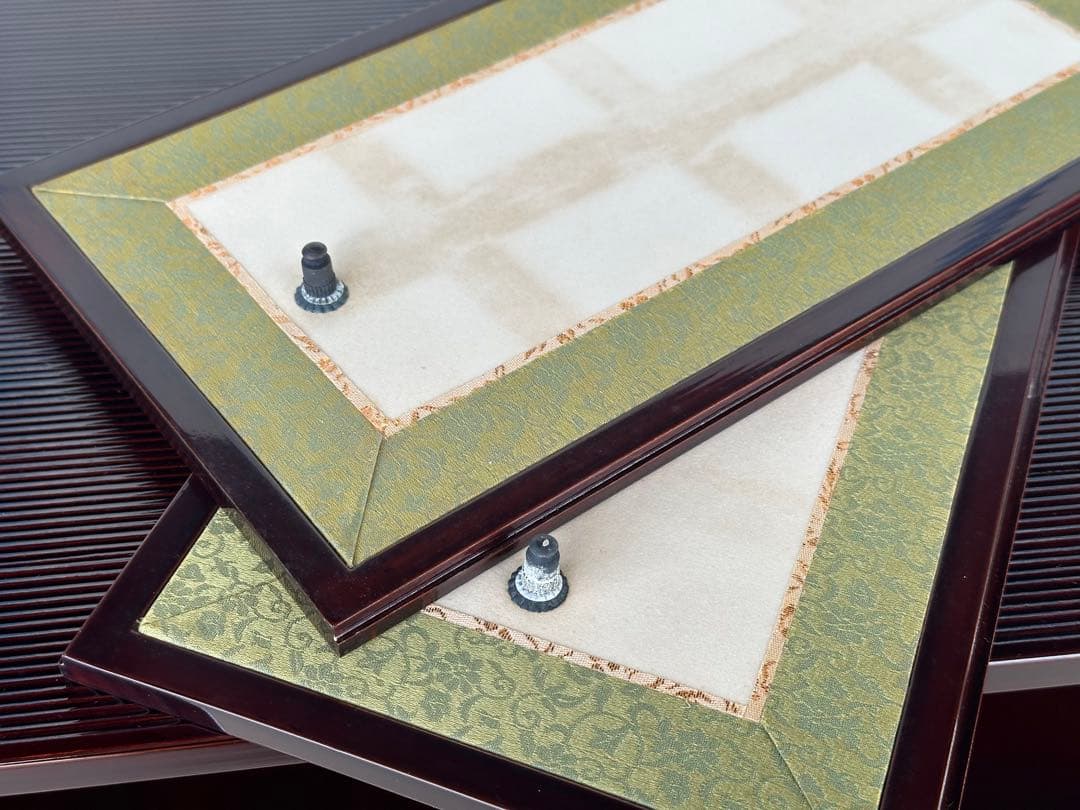 a454 送料無料 組立式 木製 紹鴎棚 塗師 八木祥雅作 漆器 共箱