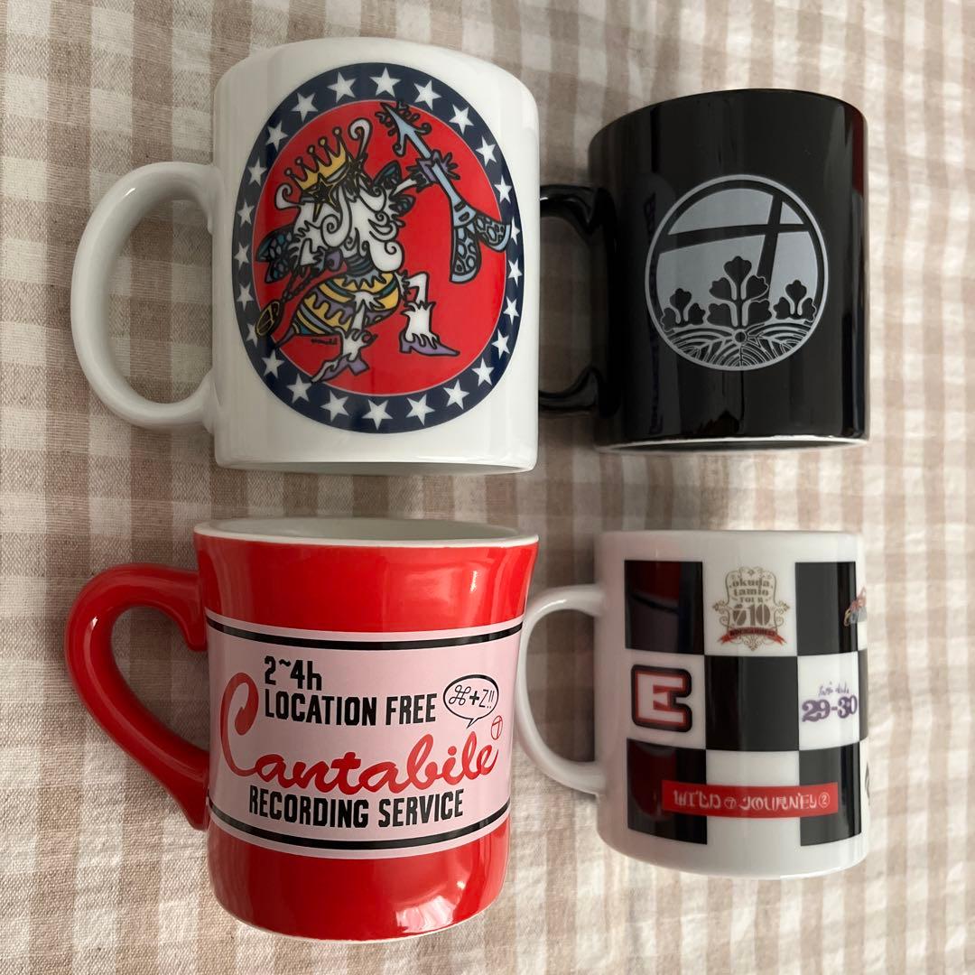 奥田民生グッズ・マグカップセット