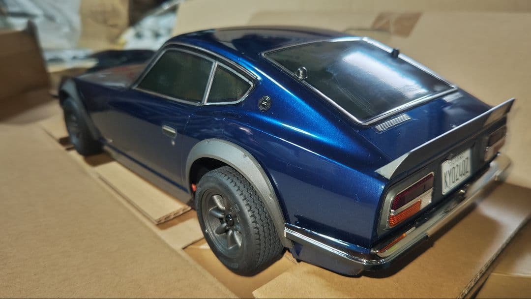 京商　FAZER Mk2 ダットサン240Z　メタリックブルー