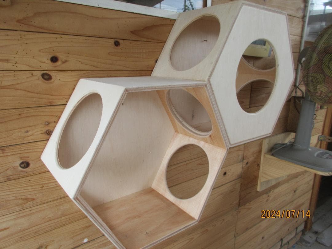 Cat’ｓ工房6角ハウス2個セット