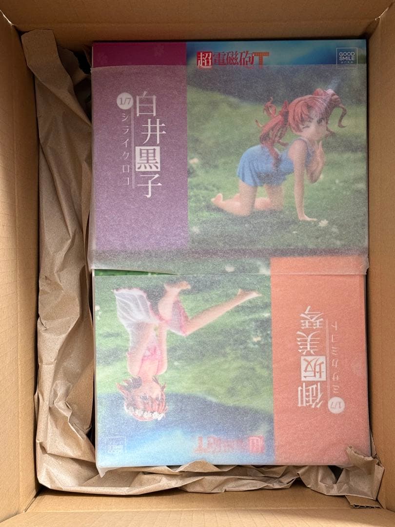 とある科学の超電磁砲T 白井黒子 御坂美琴 フィギュア セット未開封