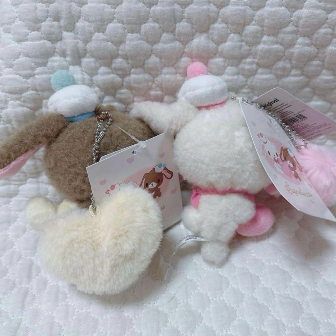 サンリオ❣️激レア　シュガーバニーズ　マスコット　シロウサ　クロウサ