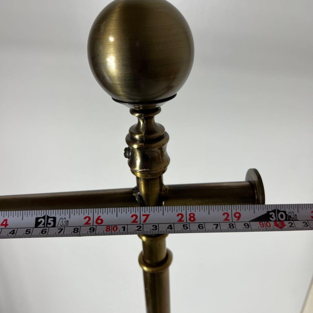 ① アンティーク　ゴールド　ハンガーラック デコラタイプ　幅90cm