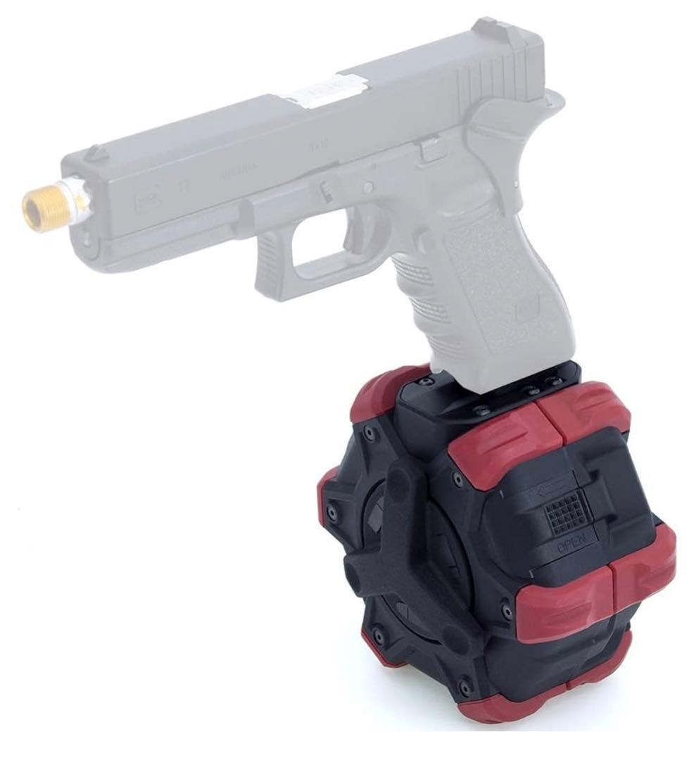 Armore Works Glockガスブローバック用 350連ドラムマガジン
