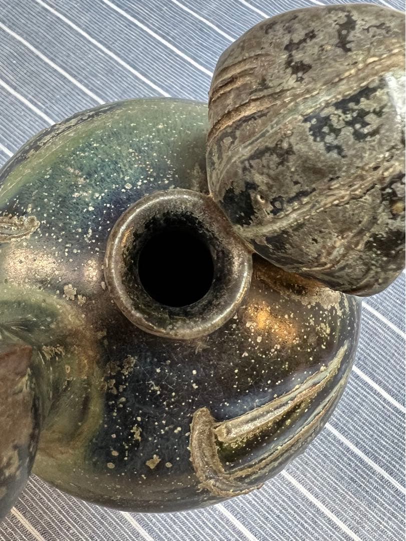 鳥の形の一輪挿し　オブジェ