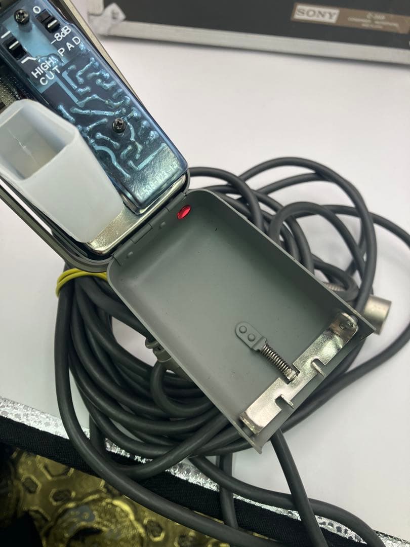 SONY C-38B ケース付属　漫才マイク　コンデンサーマイク　Y-①
