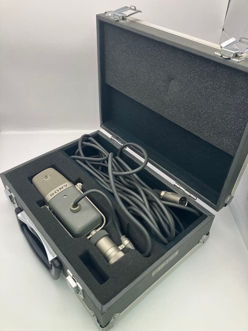 SONY C-38B ケース付属　漫才マイク　コンデンサーマイク　Y-①