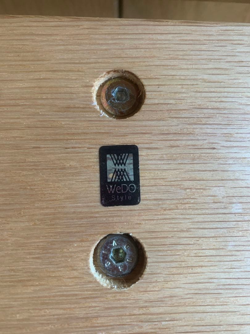 美品ダイニングテーブル 幅165cm タモ材 ウィドゥ・スタイル 食卓テーブル