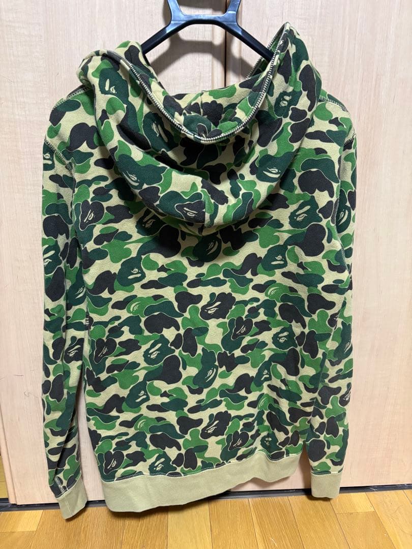 BLOOM BAPE ABC camo フルジップパーカー 迷彩