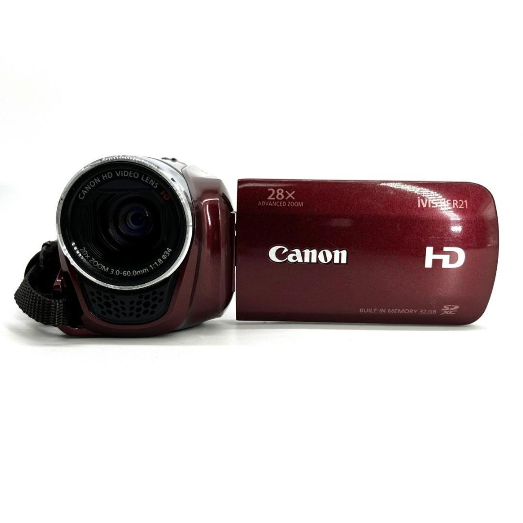 【美品】Canon ivis HF R21 レッド