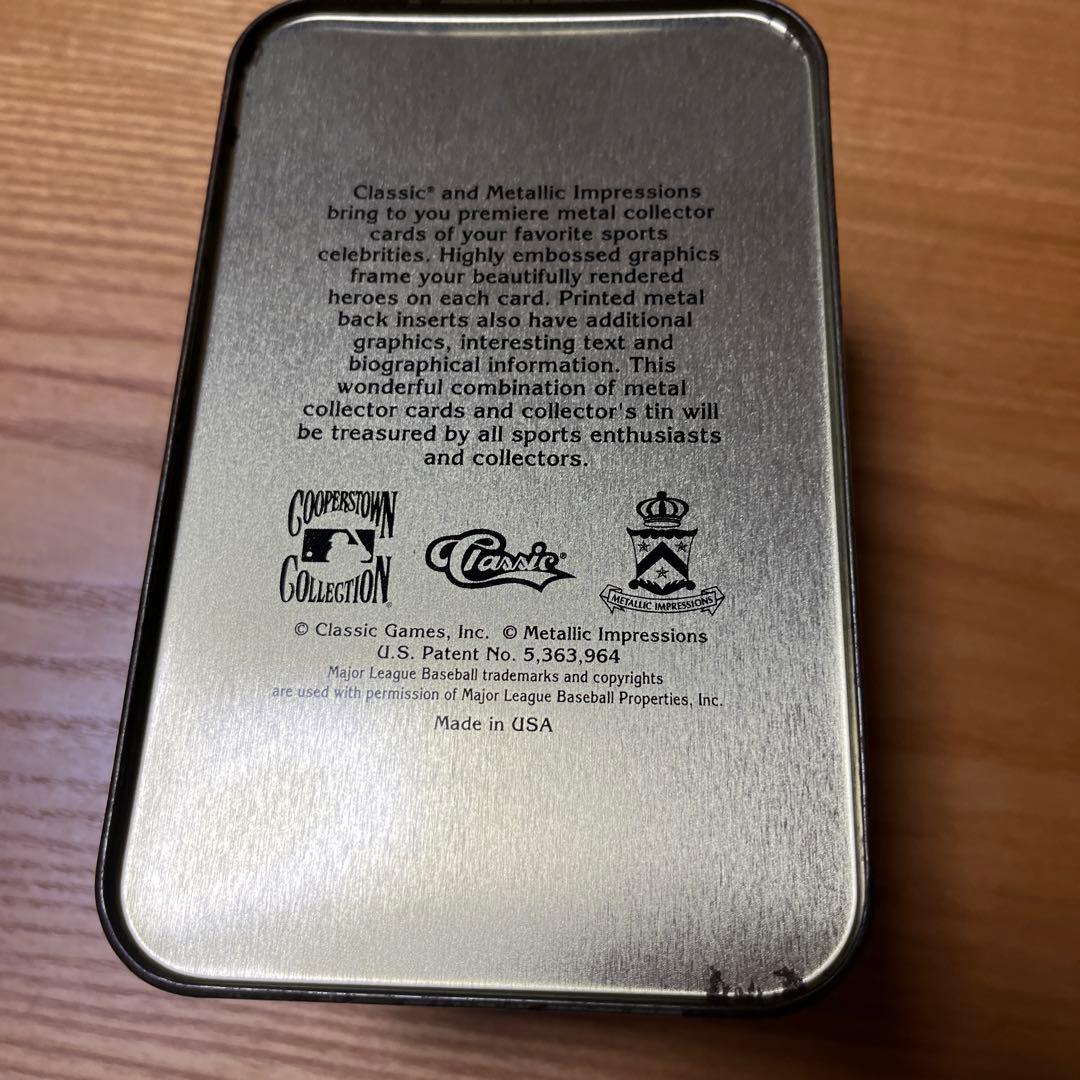 メジャーリーグカード（金属カード）