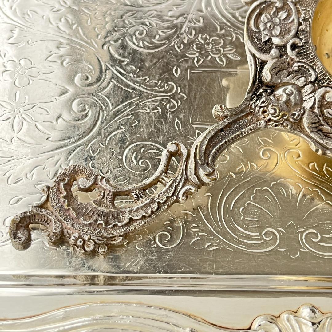 【ドイツ】天使のティーストレナー【シルバープレート】15cm