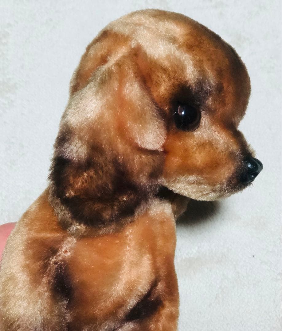 犬　三英　ダックスフント　ぬいぐるみ