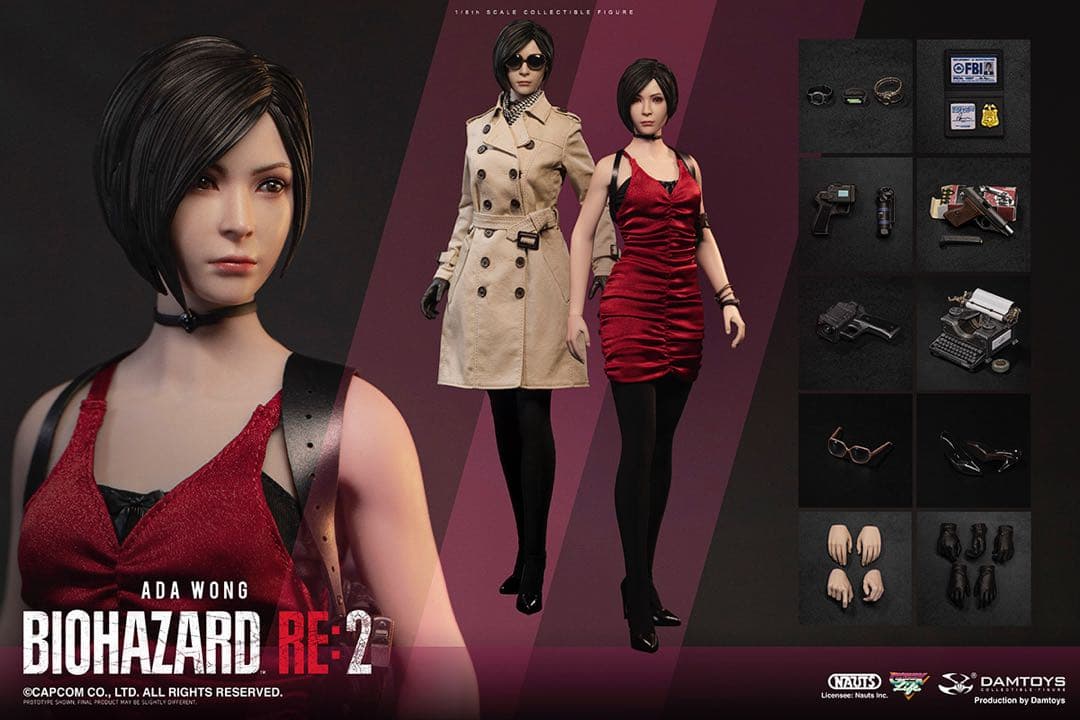 バイオハザード RE:2 エイダ•ウォン フィギュア DMS039 ダムトイズ