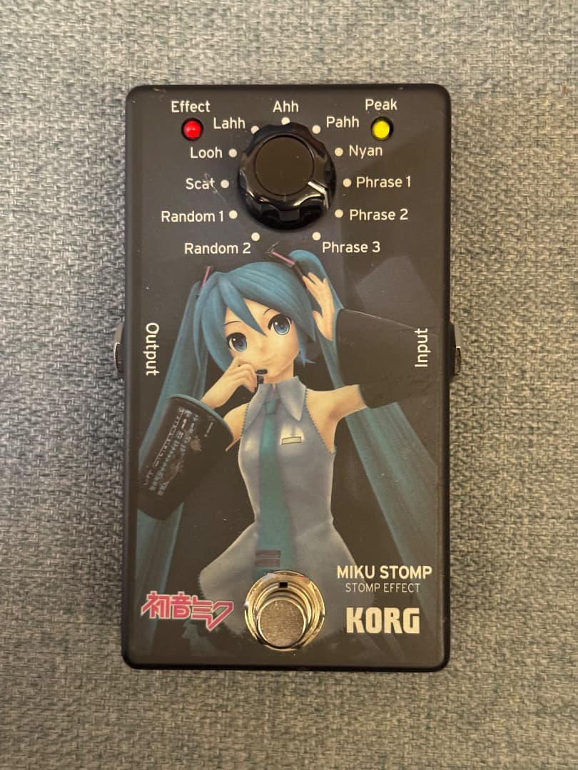 【レア物】KORG MIKU STOMP ギターエフェクター