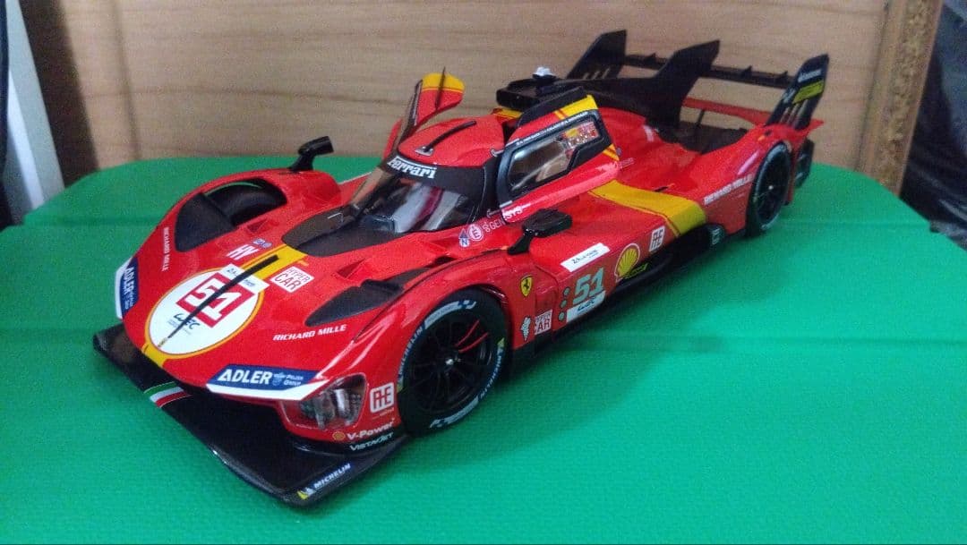 ブラーゴ 1/18 フェラーリ499P LM2023 #51