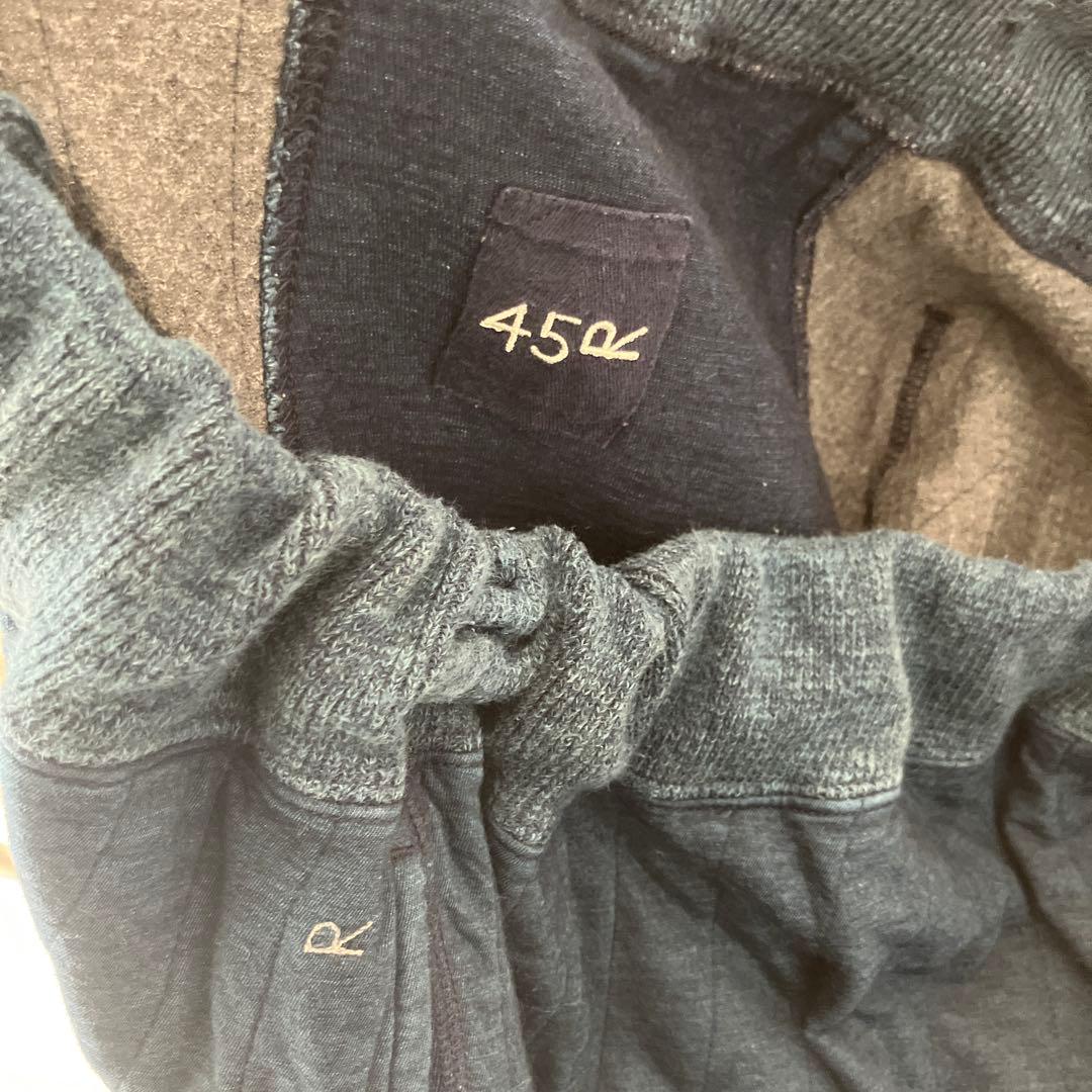 45rpm スウェットパンツ　ネイビー