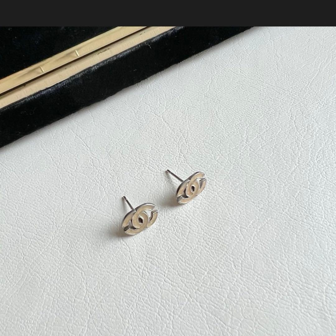 CHANELシャネル ピアス 00T 2000ココマーク 黄色