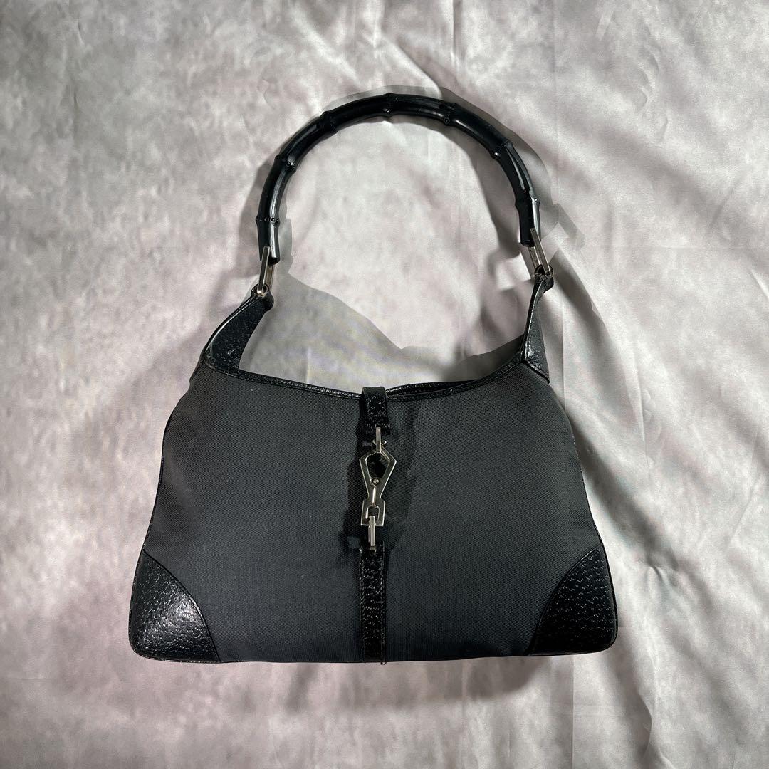 バッグ GUCCI Jackie Bamboo Shoulder Bag Y2K