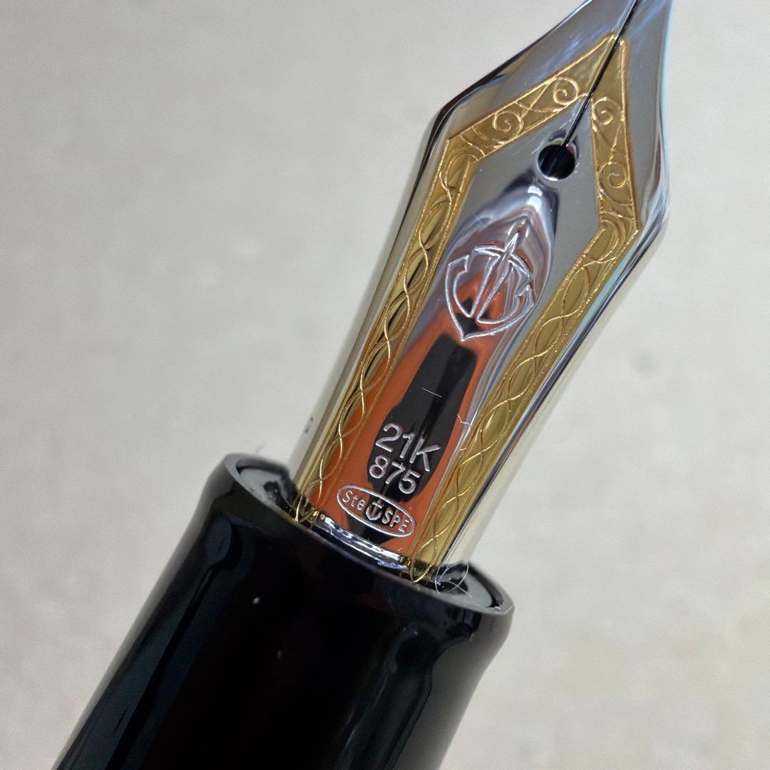 新品 SAILOR セーラー 万年筆 プロフェッショナル ギア 銀 B 21k