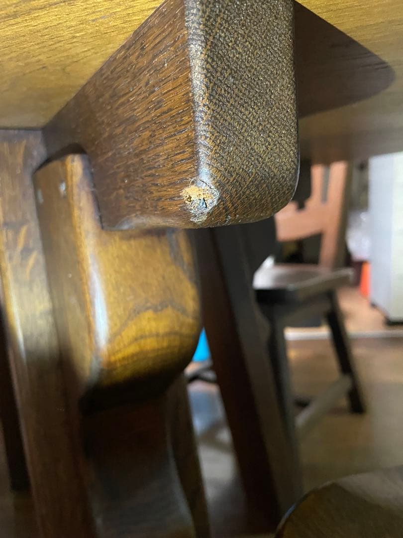 送料無料オランダ製ネザーランズフォークロア　ティエル16角形　ダイニングテーブル