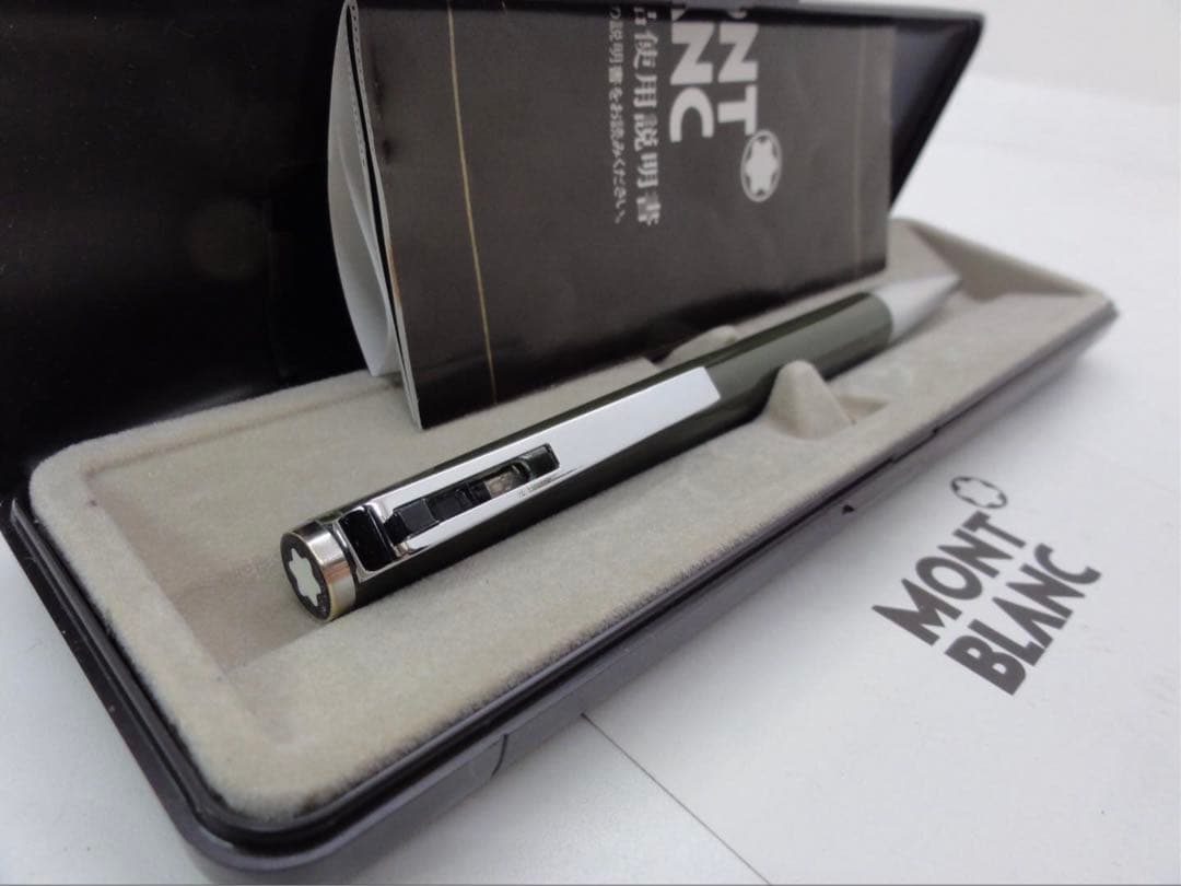 ※手に入れる価値有る逸品！稀少軸深緑色No780ハンマートリガー★モンブラン社製