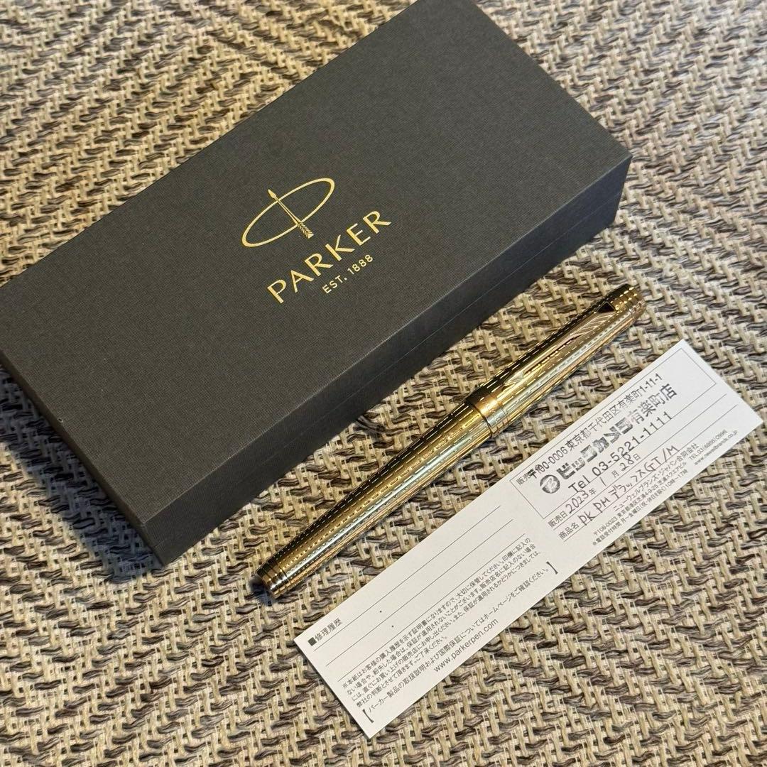 パーカープリミエデラックスGT 万年筆M 新品未使用