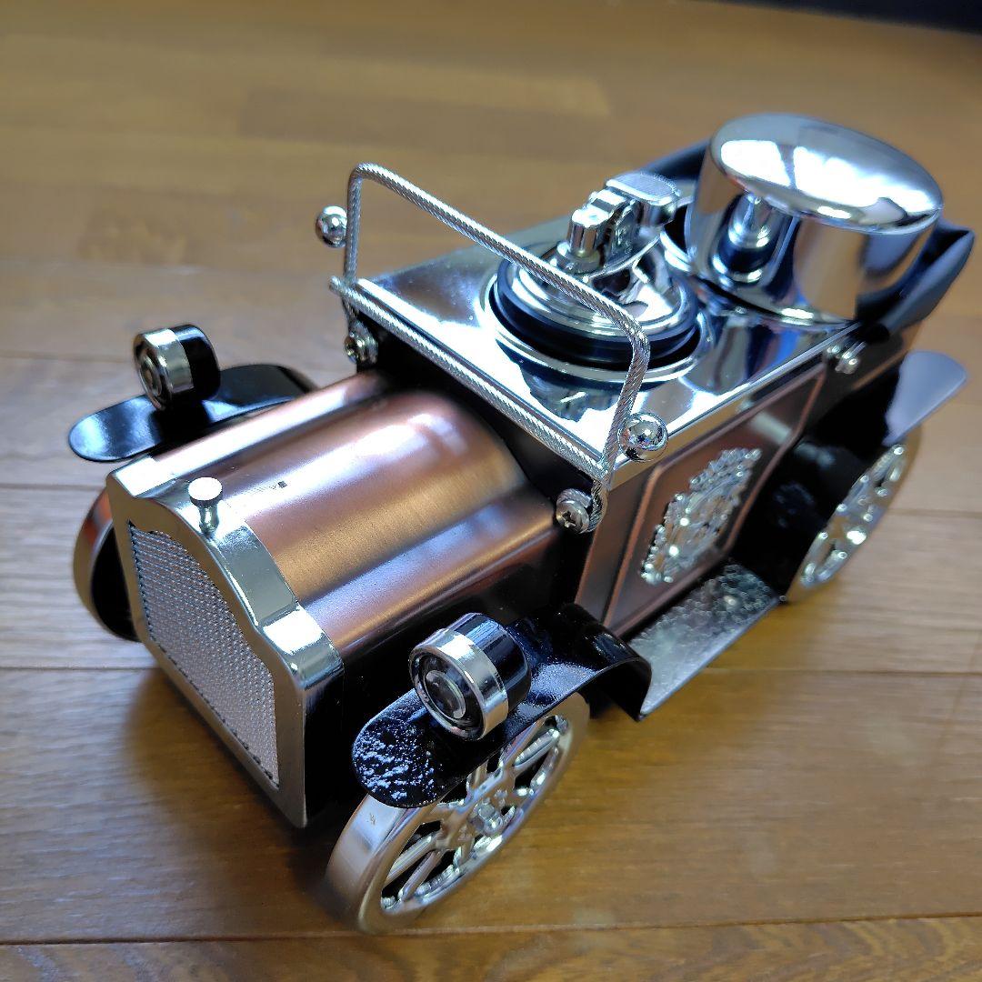 OLDTIMER CAR　クラシックカー型　ライター　灰皿　アンティーク レトロ