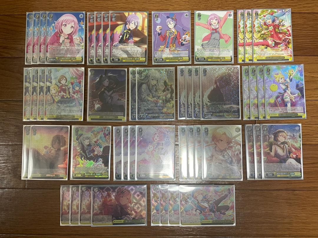 ヴァイス プロジェクトセカイ foil多数8枝デッキ 組換用パーツ付！