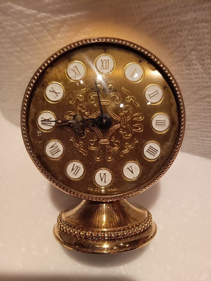 Swiza スウィザ ヴィンテージ目覚まし時計