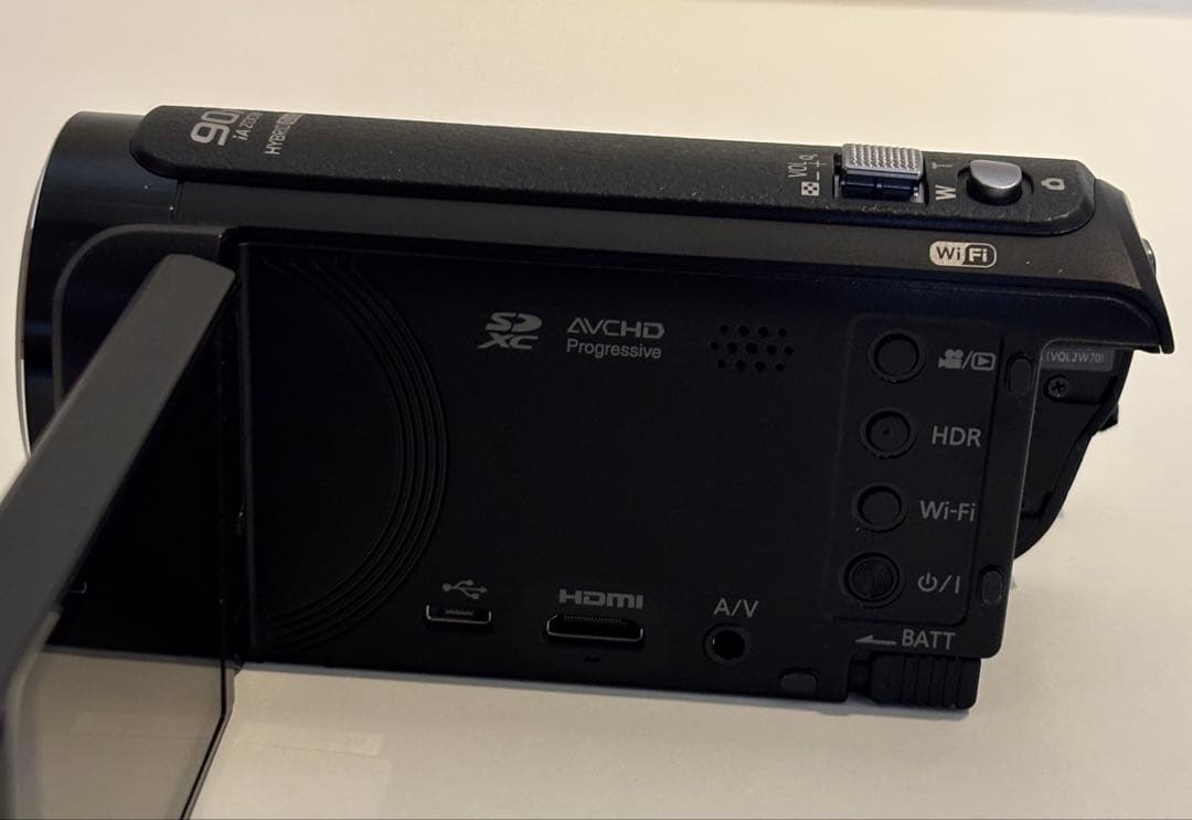 店頭展示品 Panasonic HC-V495M ビデオカメラ