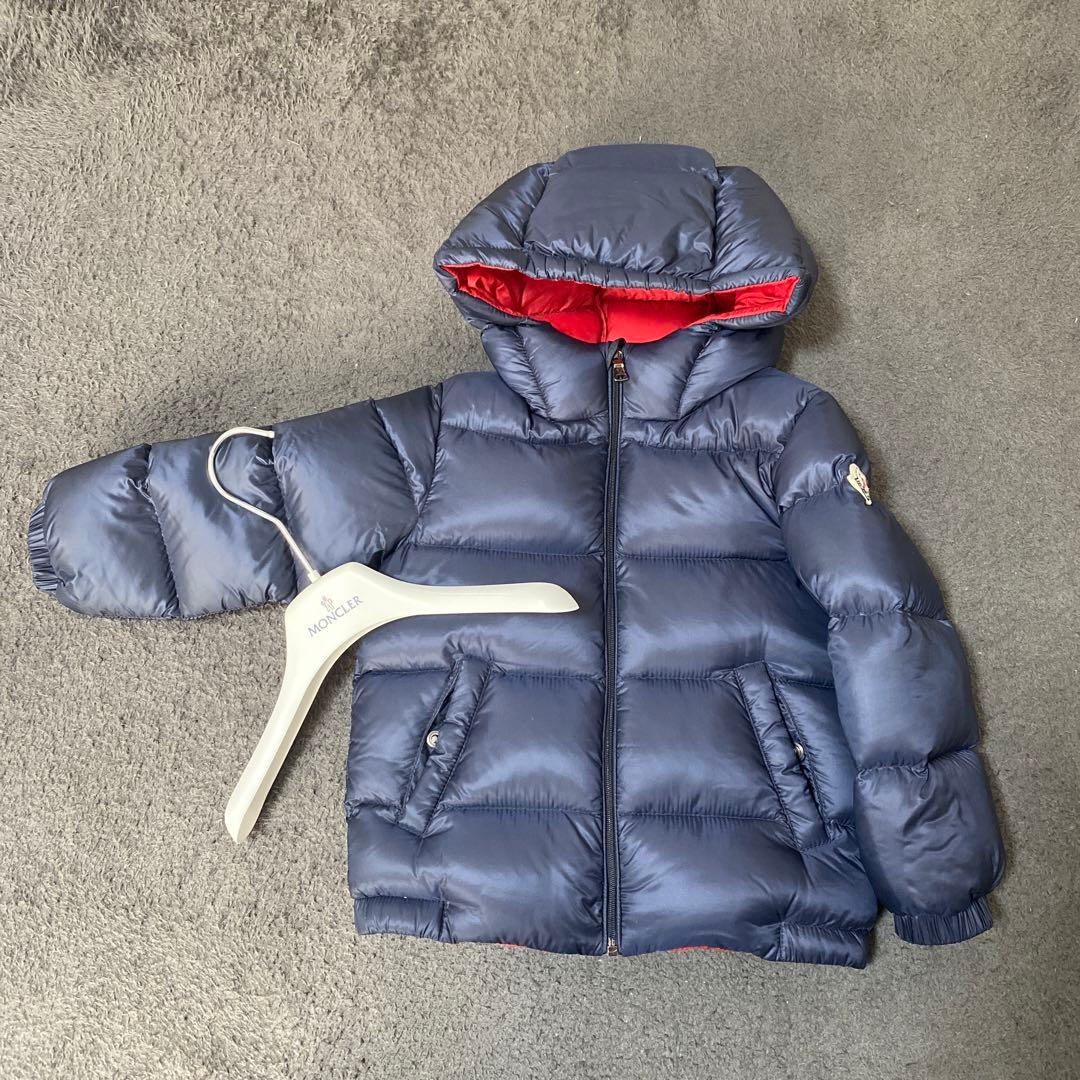 モンクレール キッズ ダウンジャケット 90サイズ　ネイビー