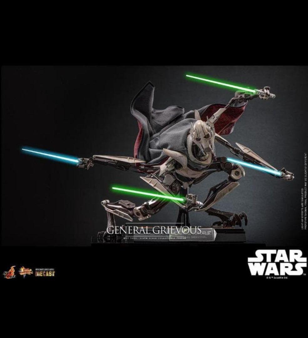 スターウォーズ　グリーヴァス将軍　ホットトイズ　ボーナスアクセサリー付き
