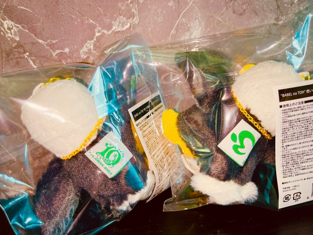 フライヤー付！使いの鳥ぬいぐるみキーホルダー2点SET♡ミセスBABEL人気★