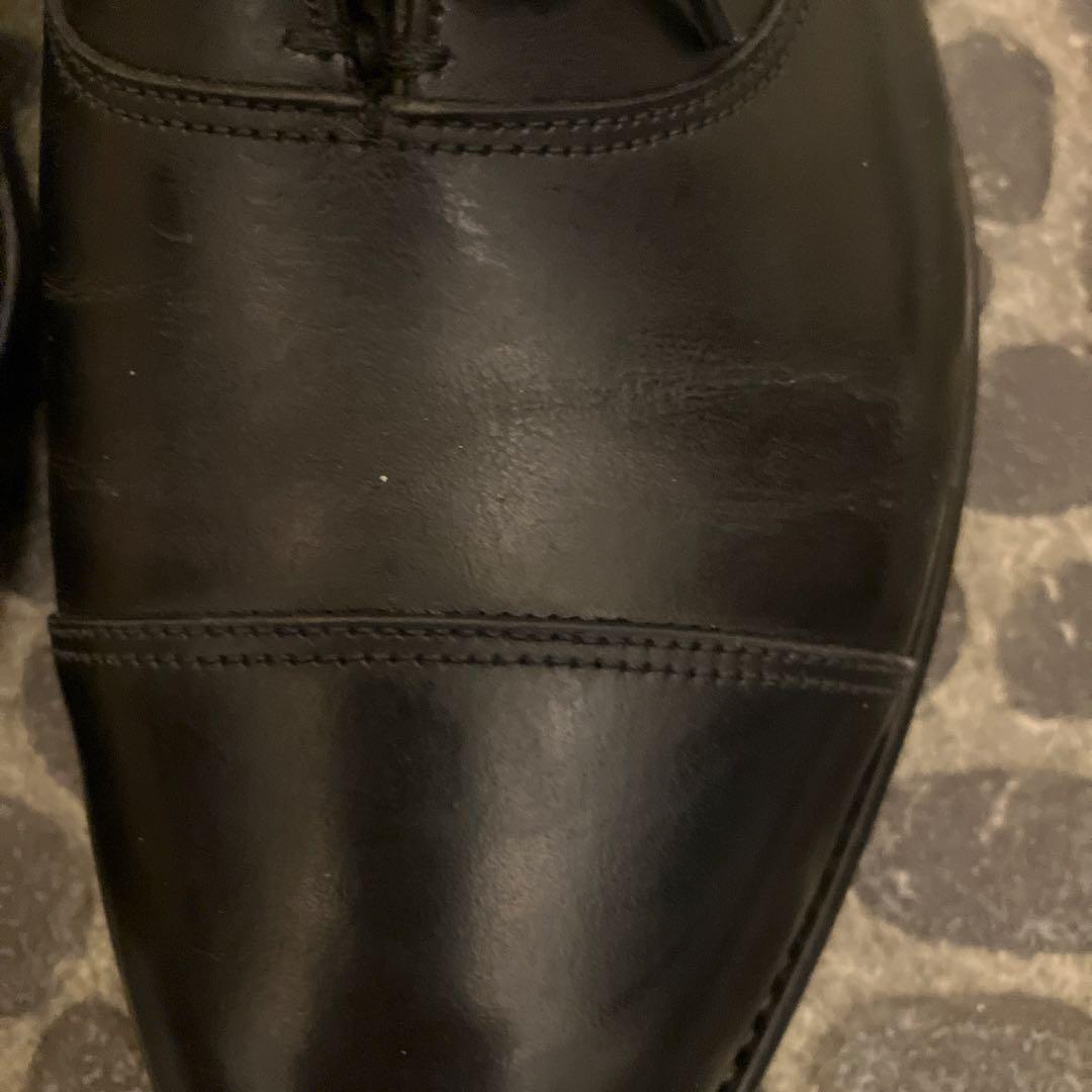JOHN LOBB／ジョンロブ黒レザー ドレスシューズ 5 1/2