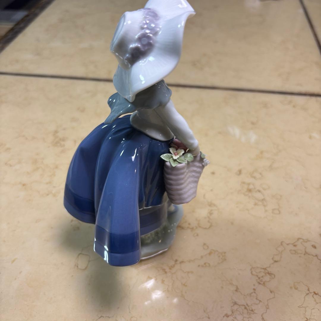 リヤドロ　きれいな花ばかり　アンティーク　陶器　雑貨