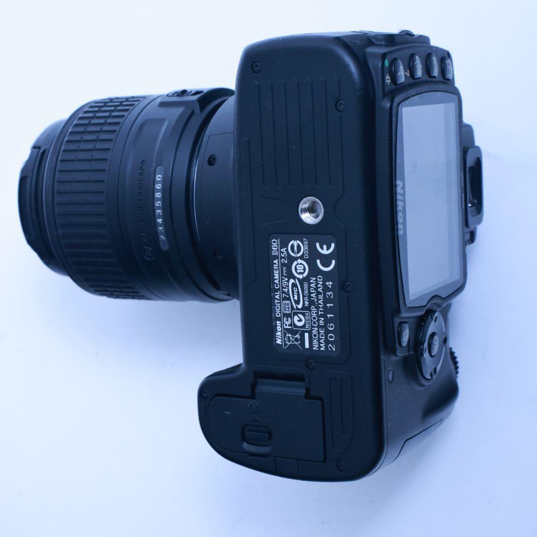 スマホ転送可 Nikon D60 デジタル一眼レフ カメラ 望遠レンズ付
