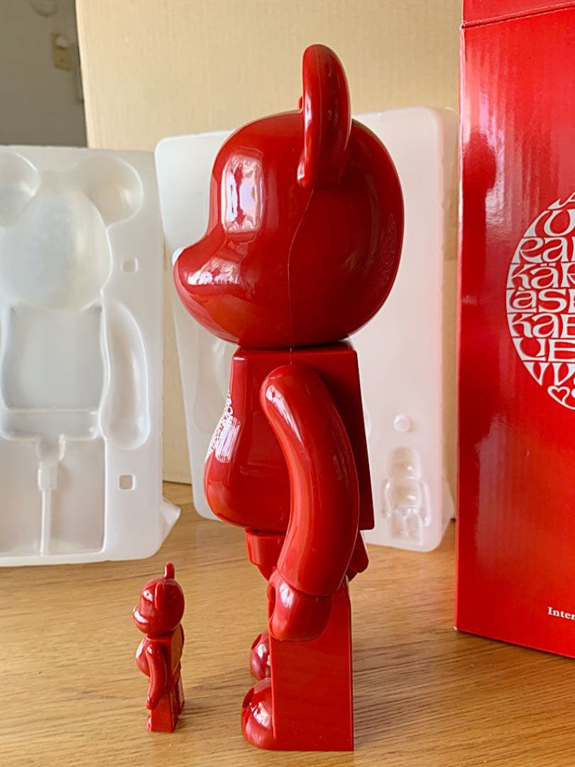 【美品】BE＠RBRICK Alexander Girard 400％100%
