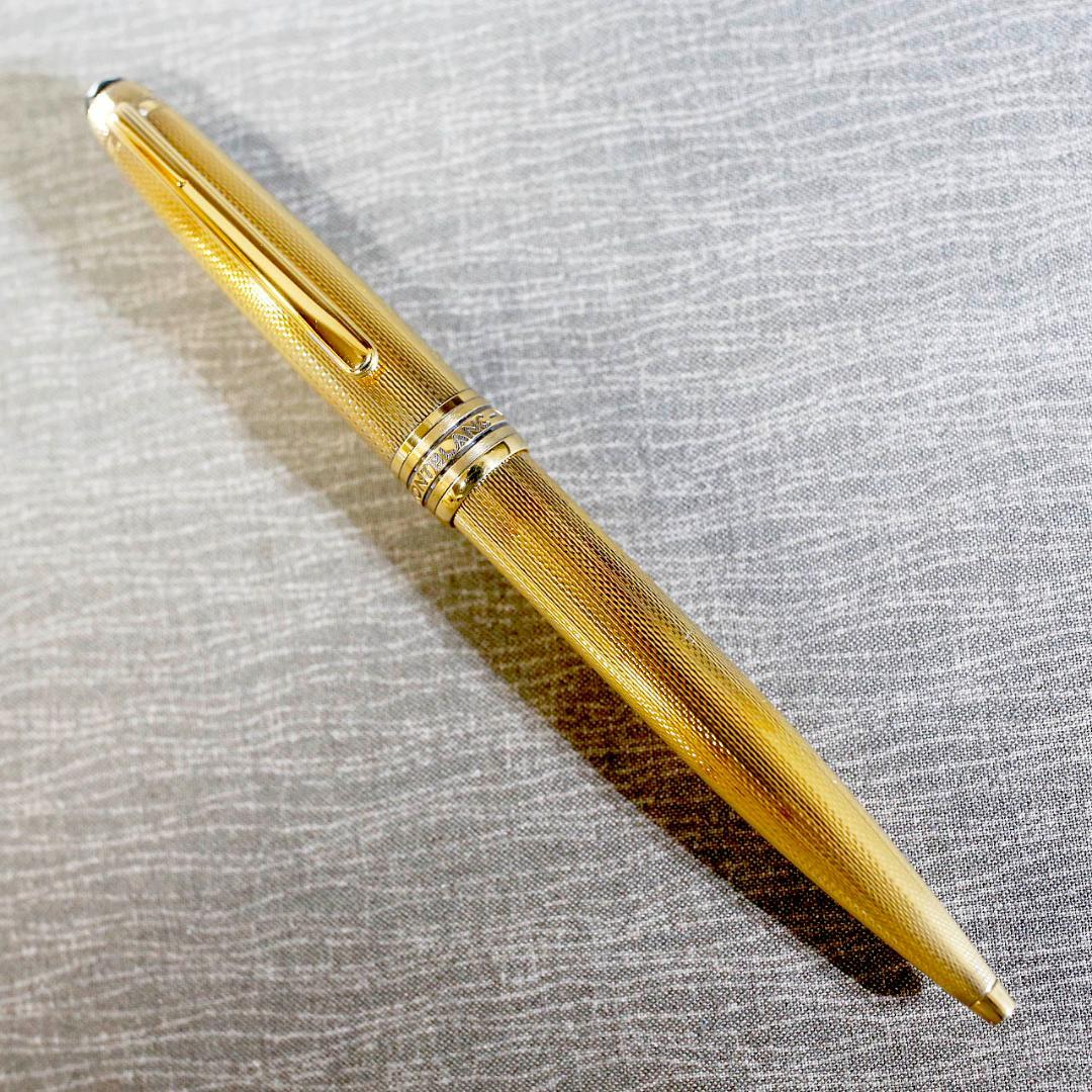 【送料込み】モンブラン ボールペン １６４３ ソリテール バーレイ バーメイル