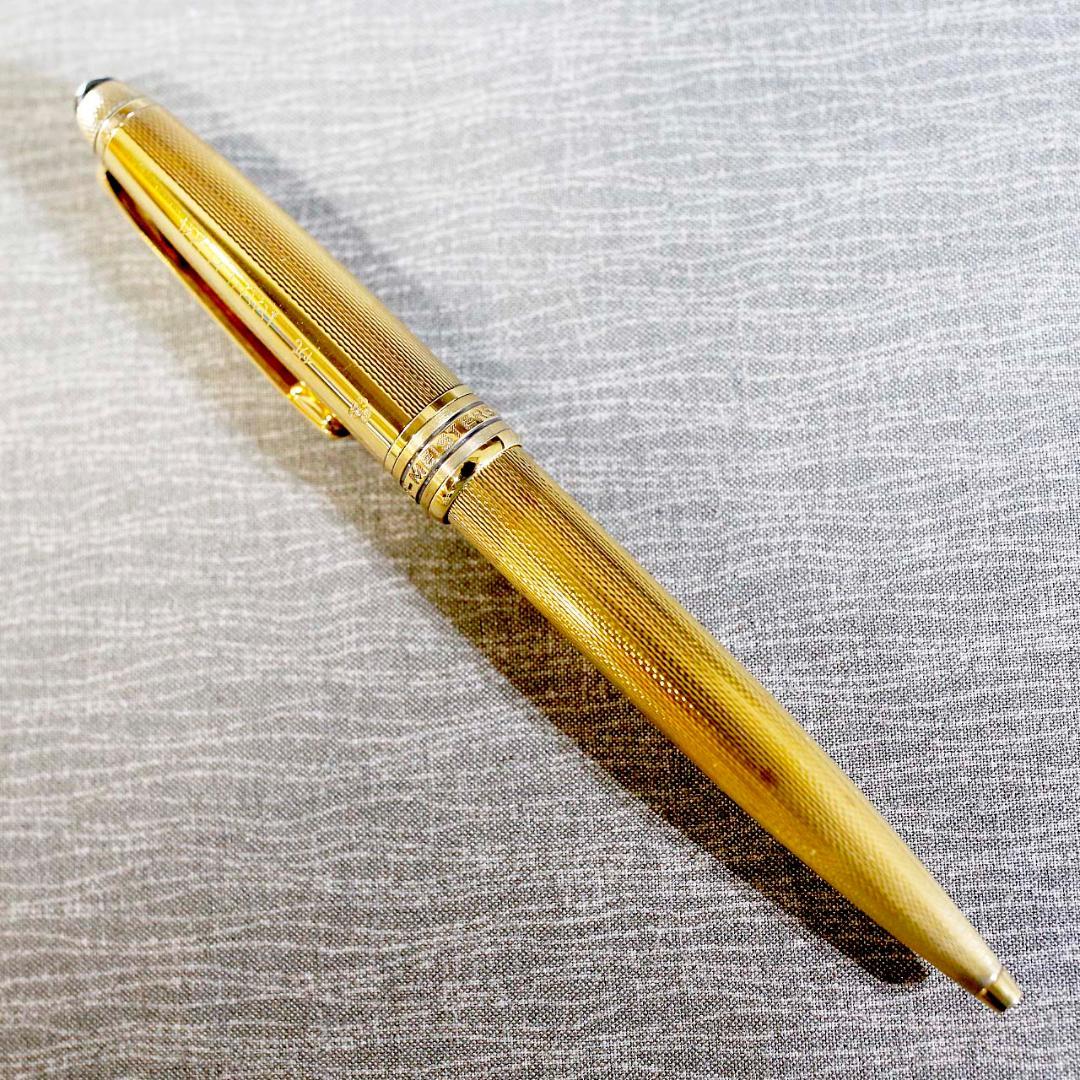 【送料込み】モンブラン ボールペン １６４３ ソリテール バーレイ バーメイル