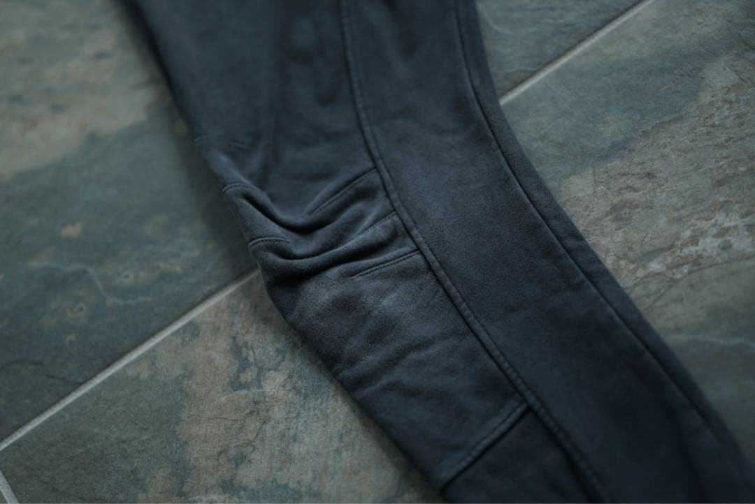 CVTVLIST 加工 サルエル リブ スウェット パンツ カタリスト